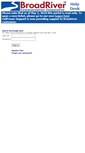 Mobile Screenshot of help.broadriver.com