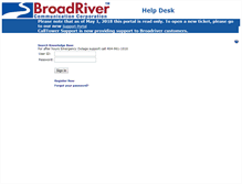 Tablet Screenshot of help.broadriver.com